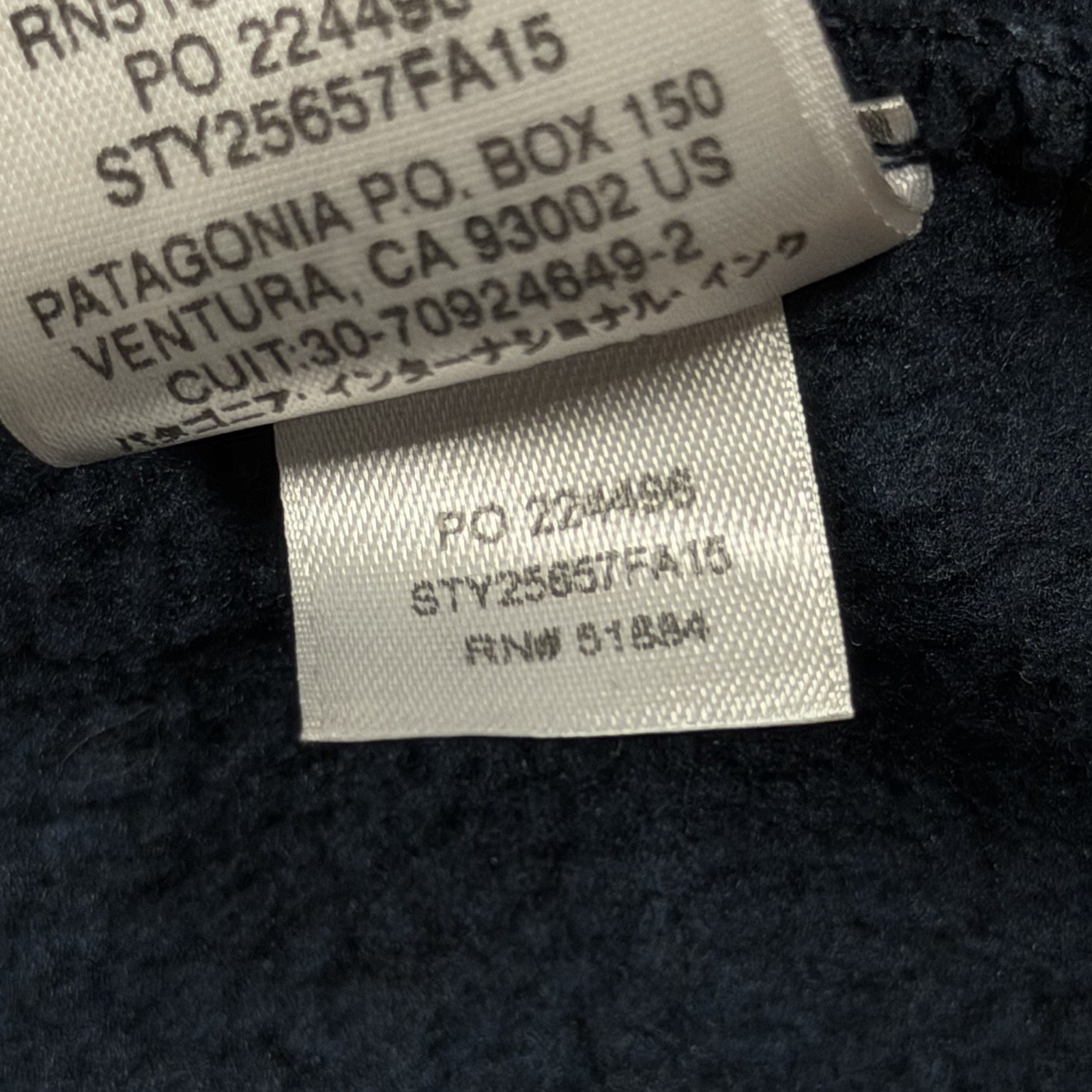 Patagonia Coat Women’s Small Navy Better Sweater Fleece Button Long Jacket Coat thumbnail 9