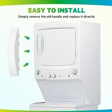 2pcs Dryer Handle Replacement for GE Dryer Parts, Dryer Door Handle Fits for ...