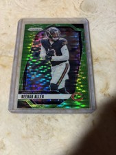2024 Panini Prizm - Keenan Allen #49 Neon Green Pulsar Prizm