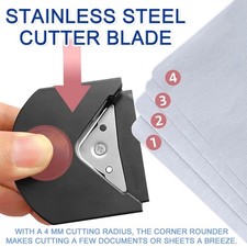 R4 Corner Rounder Punch   Portable Paper Trimmer for Cards, Photos  DIY Crafts