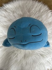 Nintendo Pokemon Sleeping Squirtle 18  Stuffed Animal 2023 Jazwares