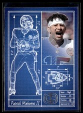 2025 Panini Icon Collection Touchdown Architect #TA-6 Patrick Mahomes II