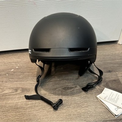  POC Obex Pure Freeride Helmet Black XL/XXL 59-62 Incomplete Missing Side Piece