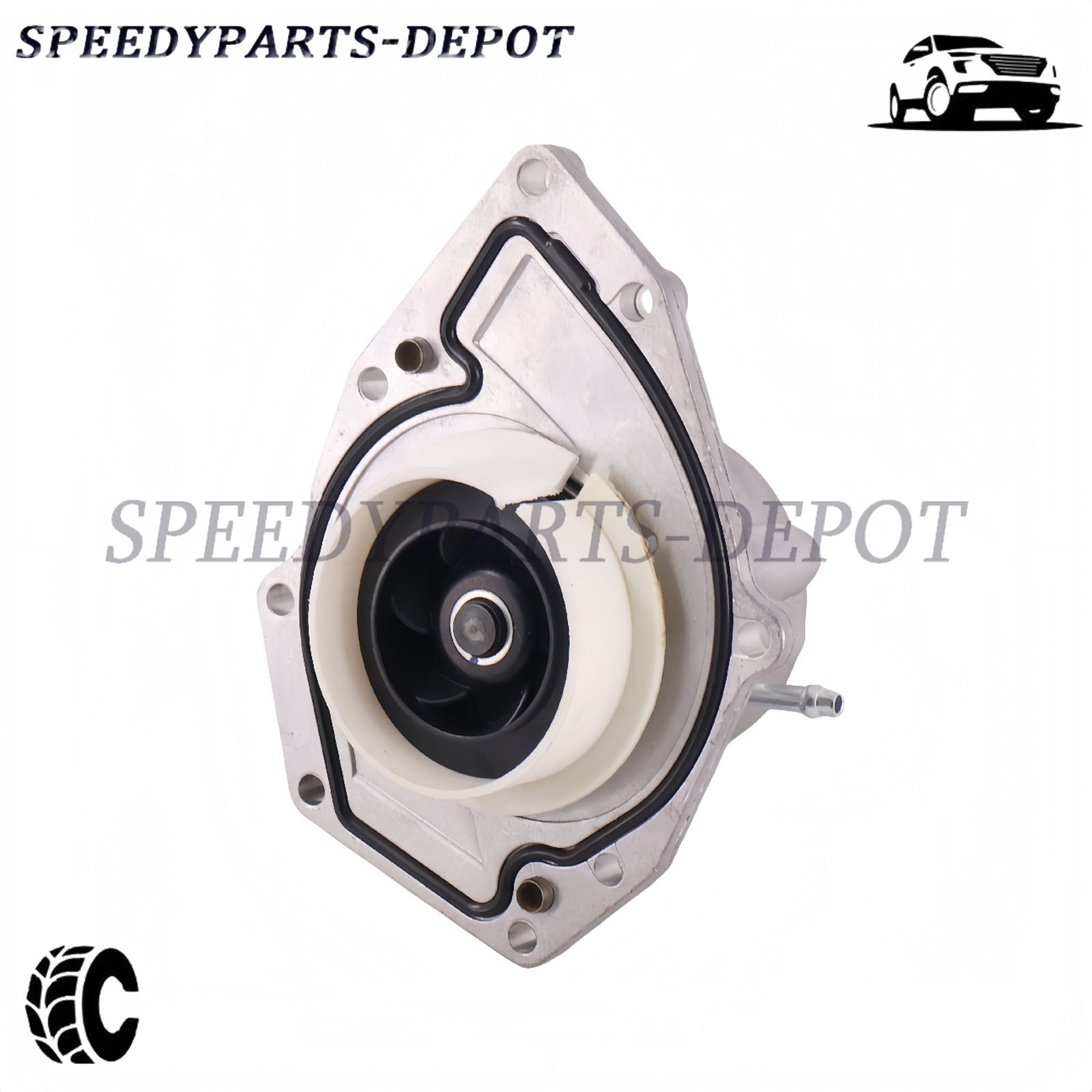 Coolant Water Pump Fit For 2017-2020 Bentley Bentayga 6.0L W12 07P121008A/B/C US