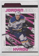 2023-24 Upper Deck Credentials Pink /49 Jordan Kyrou #77 00em