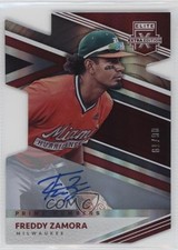 2020 Panini Elite Extra Edition 61/90 Freddy Zamora #53 Auto 13c1