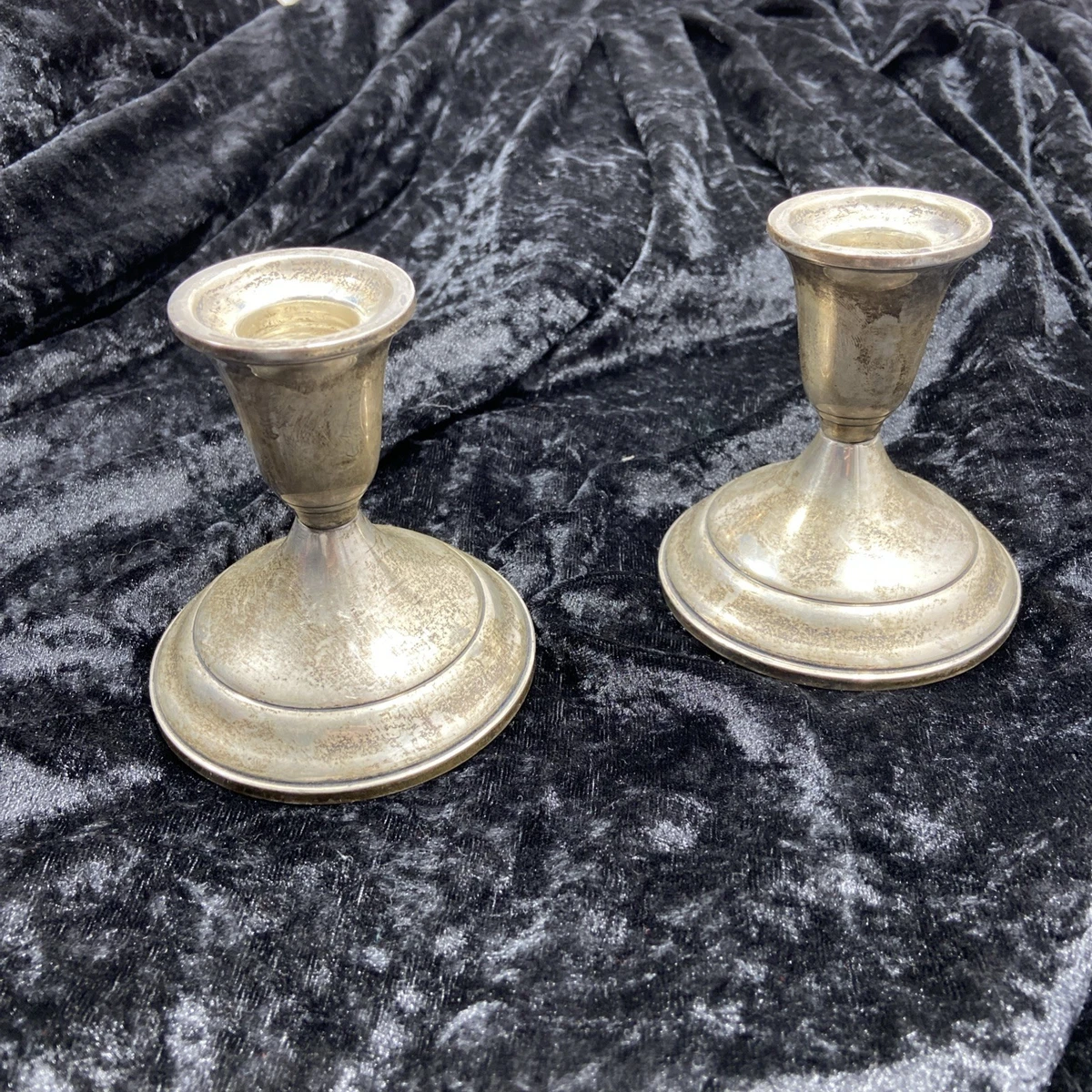 Towle Antique US Sterling Silver Candlesticks & Candelabras for