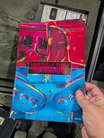 Nintendo Virtual Boy in Blockbuster Exclusive Carry Case & Console For Parts