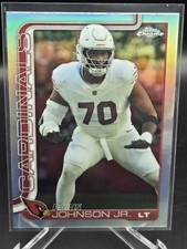 Paris Johnson Jr 2025 Topps Chrome #3 Chrome Refractor