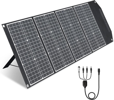 #ad PAXCESS RM120 120 Watt 18 Volt Portable Outdoor Folding Solar Panel BLACK $72.66