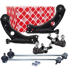 FEBI Querlenker Koppelstange Satz Vorne für CITROEN C4 PICASSO 2 CITROËN