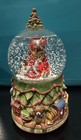 San Francisco Music Box-Santa W/ Tree& Teddy Bear “The Christmas Song” Snowglobe — photo 9