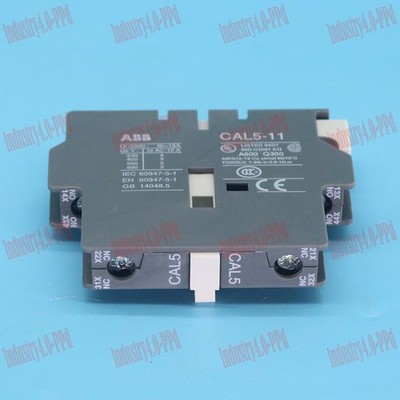 one New   auxiliary contacts CAL5-11 Quality assurance *lj