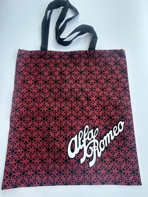 Alfa Romeo orig Tasche rot neu Turnbeutel Bag Baumwolle