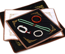 1 Piece Black Velvet Jewelry Display Pads Display Jewelry Cloth for Rings Ear...