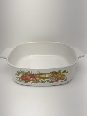 CorningWare Spice of Life A-2-B 2L Casserole Dish Le Persil La Sauge USA Vintage