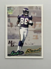 1999 Pacific Paramount Holo-Gold #136 Jake Reed /199 Minnesota Vikings Card