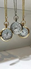 Lot of 3 Watch elgin vintage pocket Collectible Antique Brass Pocket Watch GIFT