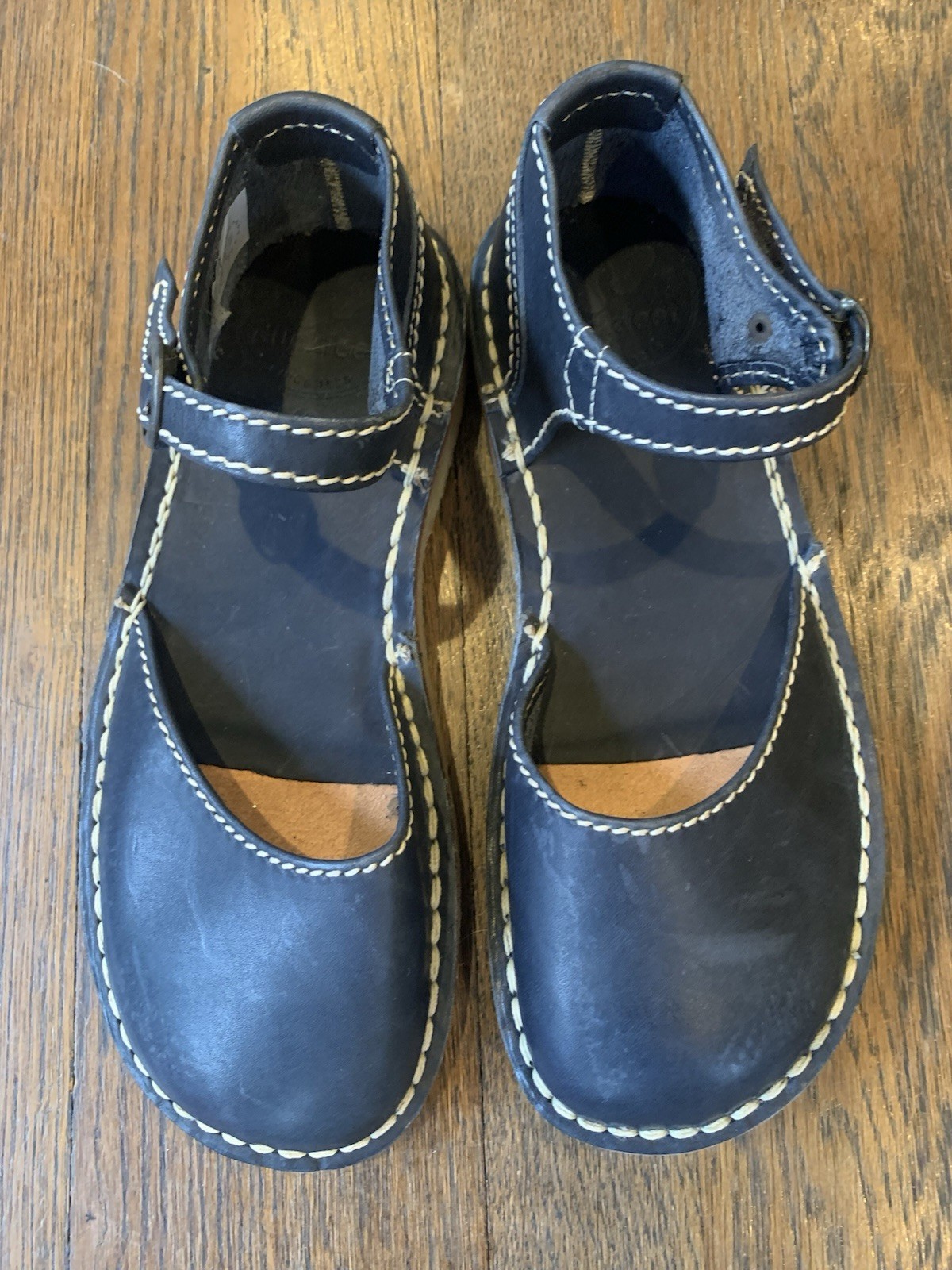 Duckfeet Mols Leather Mary Janes Shoes Womens sz 40