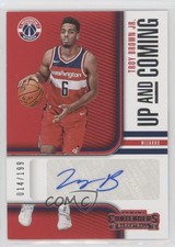 2018-19 Panini Contenders Up and Coming 14/199 Troy Brown Jr #UC-TBR Auto 9cf