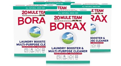 20 MULE TEAM Laundry Detergent All Natural Booster Multi Cleaner-65Oz Pack of 4-