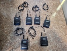 Lot of 6 Sennheiser SK300 G3 Wireless Transmitter A: 516-558 MHz EW300
