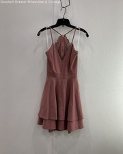 NWT Windsor Women's Size L Pink Sleeveless Dress