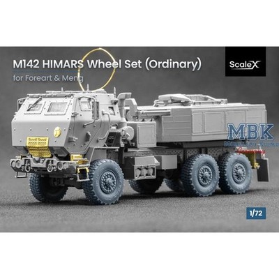 Scale X SCX-WM72002 HIMARS Ordinary wheel set (ForeArt/Meng) - 1/72