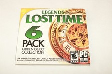 LEGENDS OF LOST TIME 6 PACK - Hidden Object Game - DVD ROM