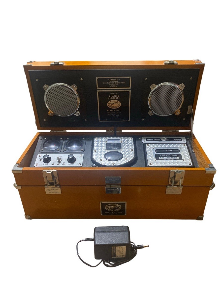 Charles Lindbergh NX-211 Spirit Of St. Louis CD & Tape Player