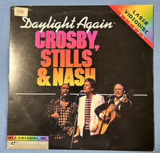 Crosby, Stills  Nash DAYLIGHT AGAIN CONCERT Laserdisc 1982 Extended Play Stereo