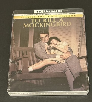 To Kill a Mockingbird 4K UHD Blu-ray Steelbook NEW