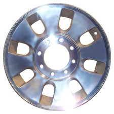 Metallic Polished 8 Slot 18 x 8 Used Wheel