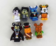 Disney Vinylmation Halloween Collectible 3  Figures Lot of 7