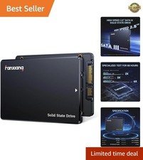 Internal 256GB SATA III SSD - Fast Data Transfer Up to 530MB/s, Shock Resistant