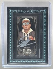 Todd Radom 2024 Topps Allen Ginter X #MA-TRA Black Frame Framed Mini Auto 17/25