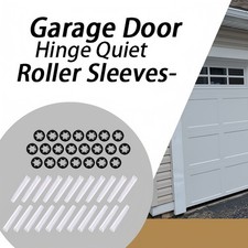 Garage Door Quiet Hinge Sleeves Shaft Gaskets (22) For Rollers New&W/Clean Stems