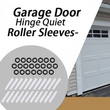 Garage Door Quiet Hinge Sleeves Shaft Gaskets (22) For Rollers New&W/Clean Stems