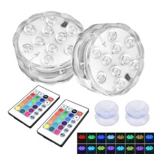 YHGSEE Submersible LED Lights, Waterproof Pond Lights, Pool Light Underwater