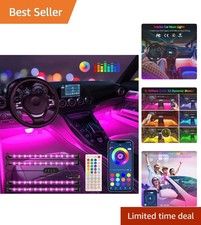 Rgb Led Interior Car Lights - App Control With Music Sync 16 Million Colors Rgb Led Interior Car Lights - App Control With Music Sync 16 Million Colors