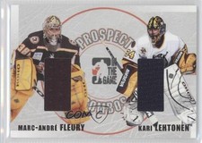 2004-05 ITG Heroes and Prospects /50 Marc-Andre Fleury Kari Lehtonen #PC-1 0c3