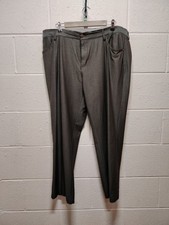 Mens ADIDAS Charcoal Grey Waterproof Golf Trousers UK 38/30 CG N54