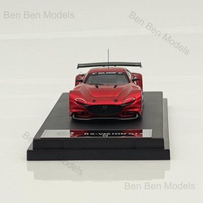 Glory 1:64 RX Vision GT3 Coupe Racing Sports Model Red Diecast
