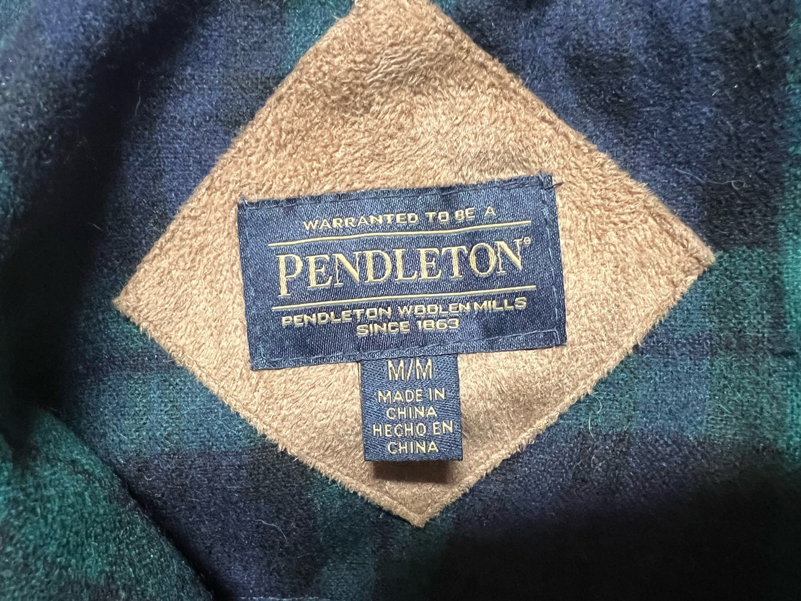 Pendleton Jacket Womens Medium Full Zip Warm Soft… - image 3