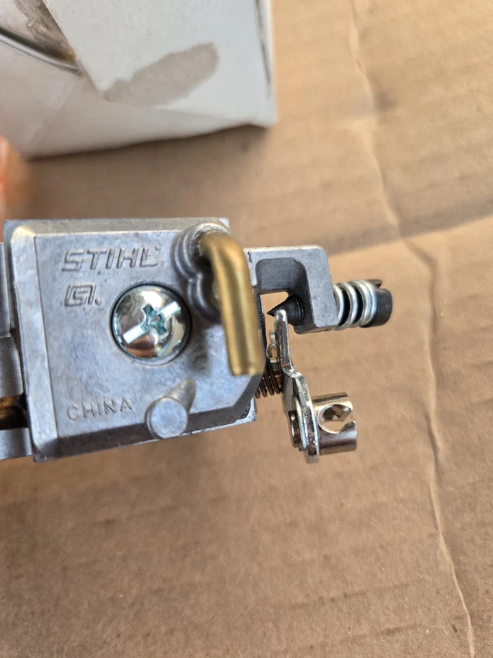 Conjunto de carburador OEM STIHL 4119 120 0602/cubo 70 Foto 3 de 4