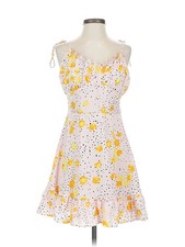 Nasty Gal Inc. Women Yellow Cocktail Dress 4