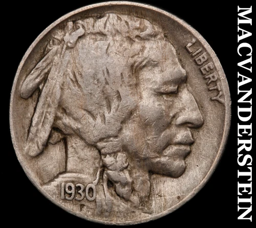 1930 Buffalo Nickel- Scarce Better Date No Reserve #J4096
