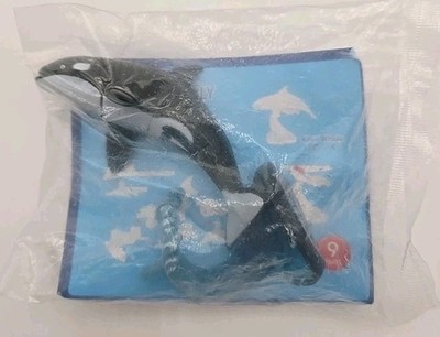 3D Killer Whale Orca Ocean Animal Toy Model Hai Hong Xing NO:X4016 Sealed