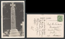 1913 KGV Downey Head Windemere Cancel on Ruskins Grave Coniston Postcard