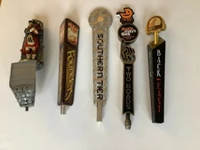 Beer Tap Handles: Lot of 5. Two Roads, Back East, Founders, Old Burnside....